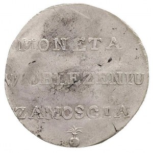 2 złote 1813, Zamość, odwrócona litera N i gruba cyfra ...