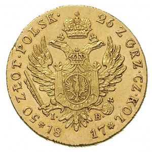 50 złotych 1817, Warszawa, Plage 1, Bitkin 804 R1, Fr. ...