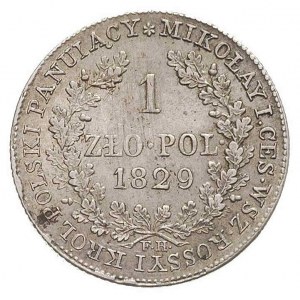 1 złoty 1829, Warszawa, Plage 72, Bitkin 998