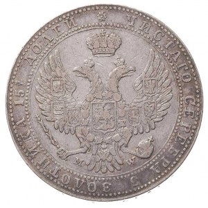 3/4 rubla = 5 złotych 1841, Warszawa, w ogonie Orła 7 p...