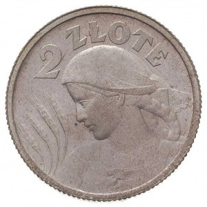 2 złote 1924, Paryż, Parchimowicz 109 a, bardzo ładny e...