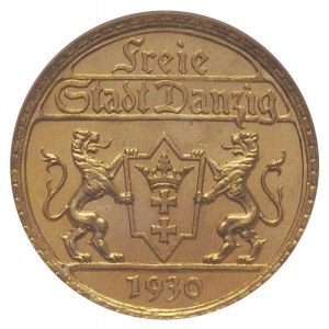25 guldenów 1930, Berlin, Parchimowicz 71, złoto, monet...