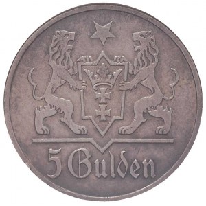 5 guldenów 1923 Utrecht, Kościół Marii Panny, Parchimow...