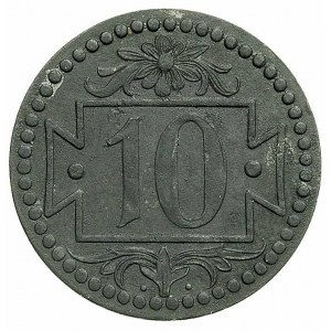 10 fenigów 1920, Gdańsk, mała cyfra 10, Parchimowicz 51...