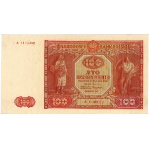 100 złotych 15.05.1946, seria A, Miłczak 129a
