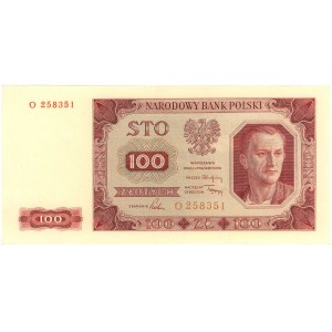 100 złotych 1.07.1948, seria O, Miłczak 139a