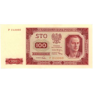 100 złotych 1.07.1948, seria P, Miłczak 139a