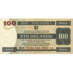 100 dolarów 1.10.1979, Miłczak B36