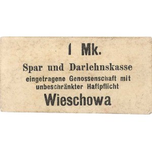 Wieszowa (Wieschowa), Spar und Darlehnskasse, 1 marka (...