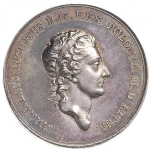 medal pamiątkowy autorstwa Holzhaeussera około 1770 , A...