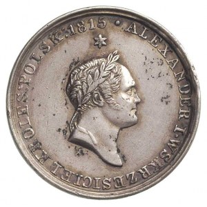 Aleksander I- medal 1826, Aw: Popiersie cara w prawo i ...