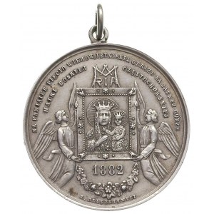 medal autorstwa Blaszkiewcza na 500-lecie obrazu Matki ...