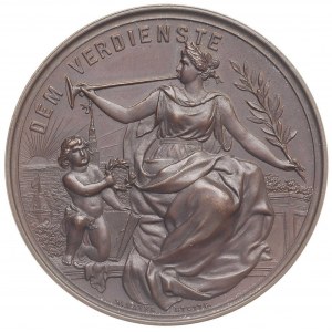medal nagrodowy autorstwa W. Meyera ze Stuttgartu- wyst...
