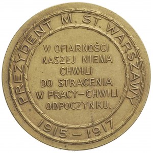 książę Zdzisław Lubomirski- prezydent Warszawy- medal a...