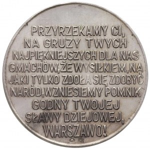 otwarcie Zamku Królewskiego w Warszawie- medal nieznane...