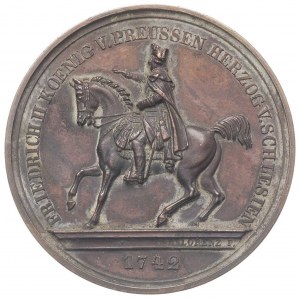 pomnik Fryderyka II we Wrocławiu 1847, medal autorstwa ...