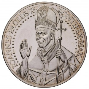 Watykan- Jan Paweł II- medal URBI ET ORBI 1980 r, Aw: P...