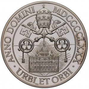 Watykan- Jan Paweł II- medal URBI ET ORBI 1980 r, Aw: P...