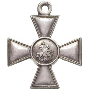 Krzyż Świętego Jerzego, 4. stopień, srebro 34.5 x 34.5 ...