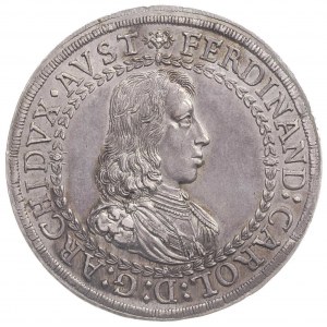 arcyksiążę Ferdynand Karol 1632-1662, podwójny talar be...