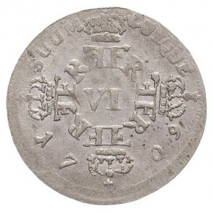 Fryderyk I (1688-1701, 1701-1713), szóstak 1709, Królew...