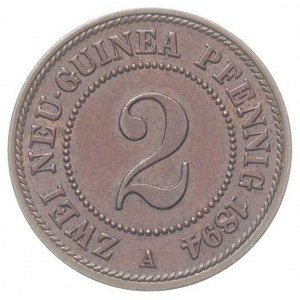 2 fenigi 1894 A, Berlin, J. 702, ładna patyna