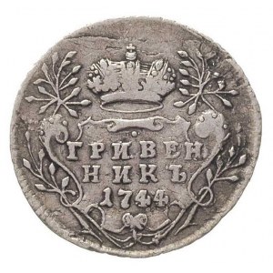 griwiennik 1744, Moskwa, (Krasnyj Dwor), Bitkin 189