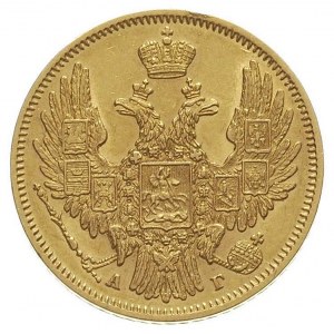 5 rubli 1849, Petersburg, Fr. 155, Bitkin 31, złoto 6.4...