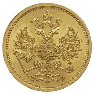 5 rubli 1862, Petersburg, Fr. 163, Bitkin 8, złoto 6.54...