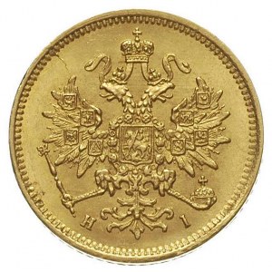 3 ruble 1869, Petersburg, Fr. 164, Bitkin 31, złoto 3.9...