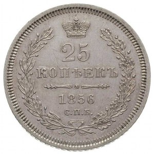25 kopiejek 1856, Petersburg, Bitkin 54