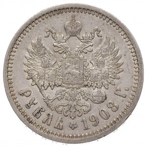 rubel 1908, Petersburg, Kazakow 341, Bitkin 62