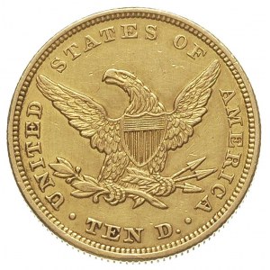10 dolarów 1847, Filadelfia, Fr. 155, złoto 16.67 g
