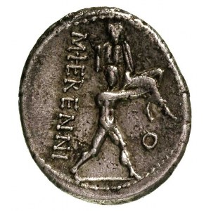 M. Herennius M.f. 108/107 pne, denar, Aw: Głowa Piety w...