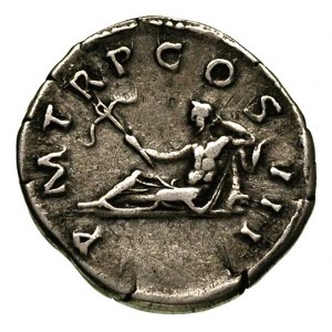 Hadrian 117-138, denar, Aw: Głowa cesarza w prawo, Rw: ...