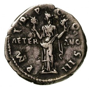 Hadrian 117-138, denar, Aw: Głowa cesarza w prawo, Rw: ...