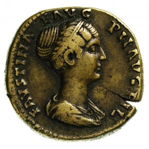 Faustyna Młodsza - córka Antoninusa Piusa, sestercja 15...