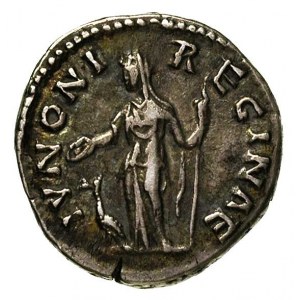 Faustyna Młodsza żona Marka Aureliusza, denar, Aw: Popi...
