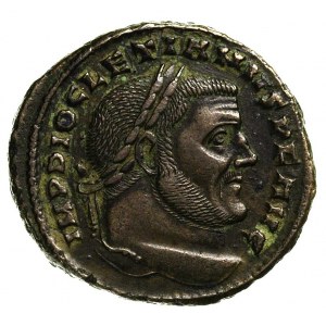 Dioklecjan 284-305, folis, Kartagina, Aw: Popiersie w p...