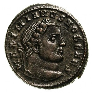 Galeriusz Maksimus 305-311, folis, Ticinium, Aw: Popier...