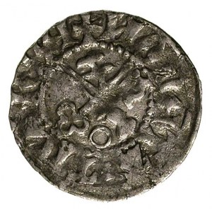 Dietrich V 1379-1400, örtug, Aw: Głowa biskupa w mitrze...