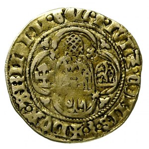 Arnold 1423-1472, goldgulden, Aw: Św. Jan Babtysta, Rw:...
