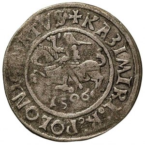 grosz 1506, Głogów, moneta wybita przez królewicza Zygm...