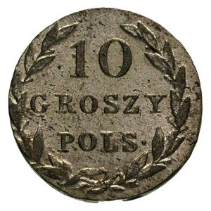 10 groszy 1831, Warszawa, Plage 93, Bitkin 1012, rzadki...