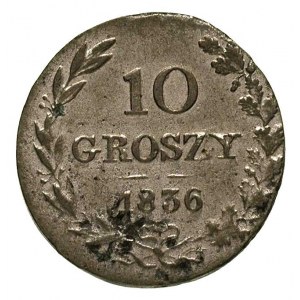 10 groszy 1836, Warszawa, Plage 98, Bitkin 1176