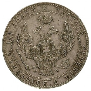 3/4 rubla = 5 złotych 1840, Warszawa, cyfry daty duże, ...
