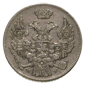 15 kopiejek = 1 złoty 1839, Warszawa, Plage 412, Bitkin...