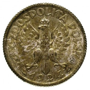 1 złoty 1924, Paryż, Parchimowicz 107 a, wyśmienity egz...