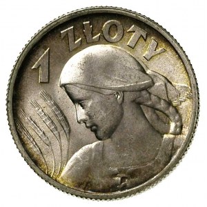 1 złoty 1925, Londyn, Parchimowicz 107 b, egzemplarz ok...