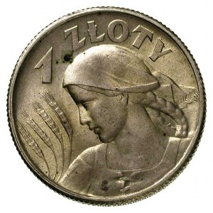 1 złoty 1925, Londyn, Parchimowicz 107 b, delikatna pat...